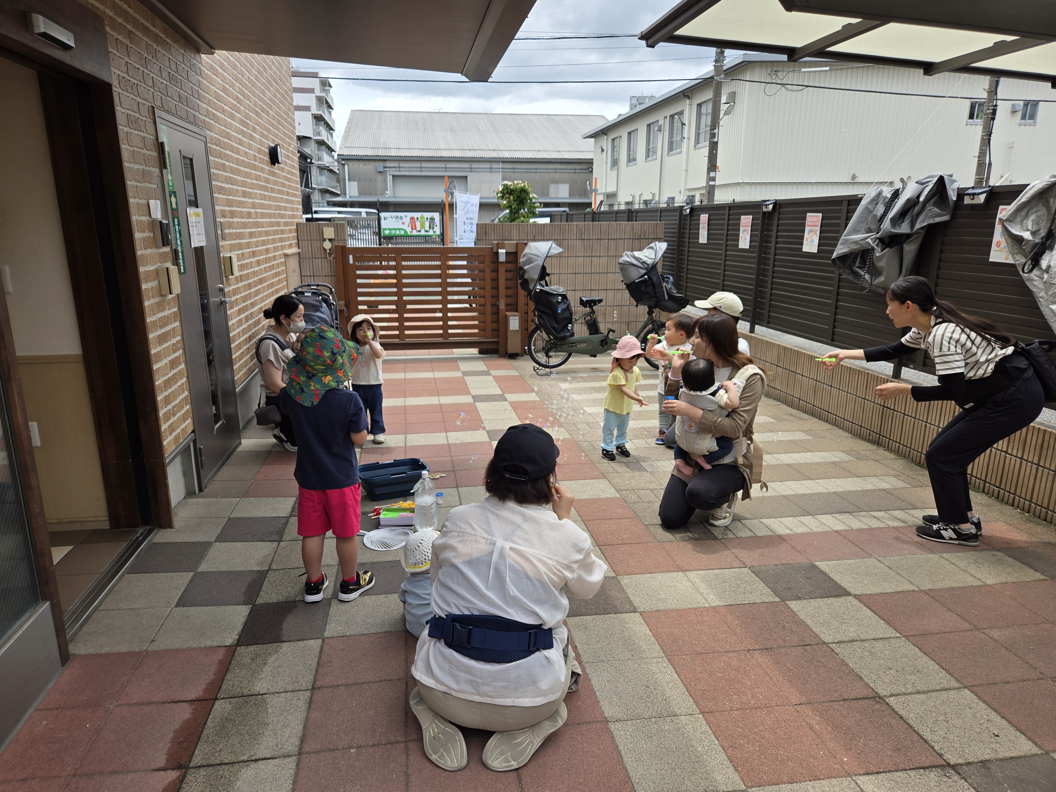 シャボン玉DE遊ぼう!!