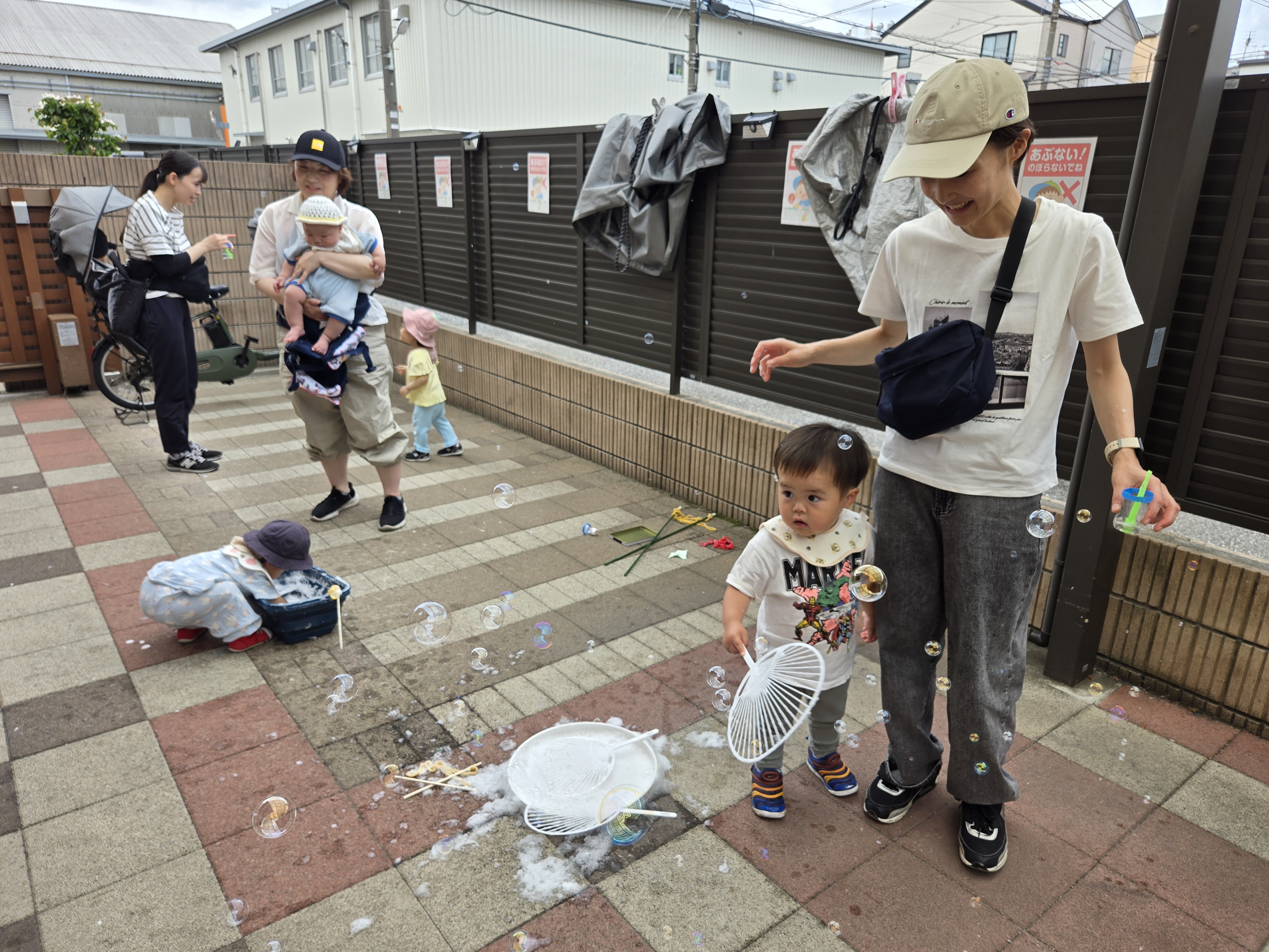 シャボン玉DE遊ぼう!!