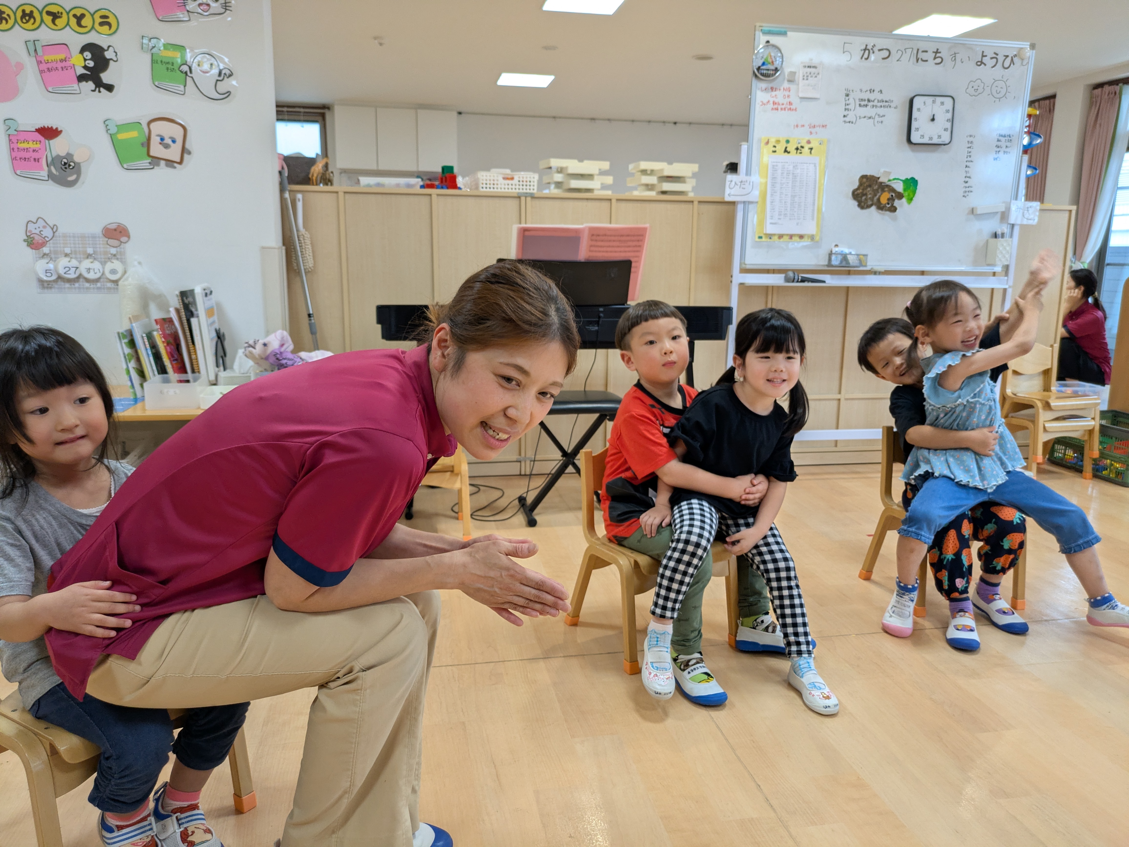 キュンキュン椅子取りゲーム♪(つむぎ組)