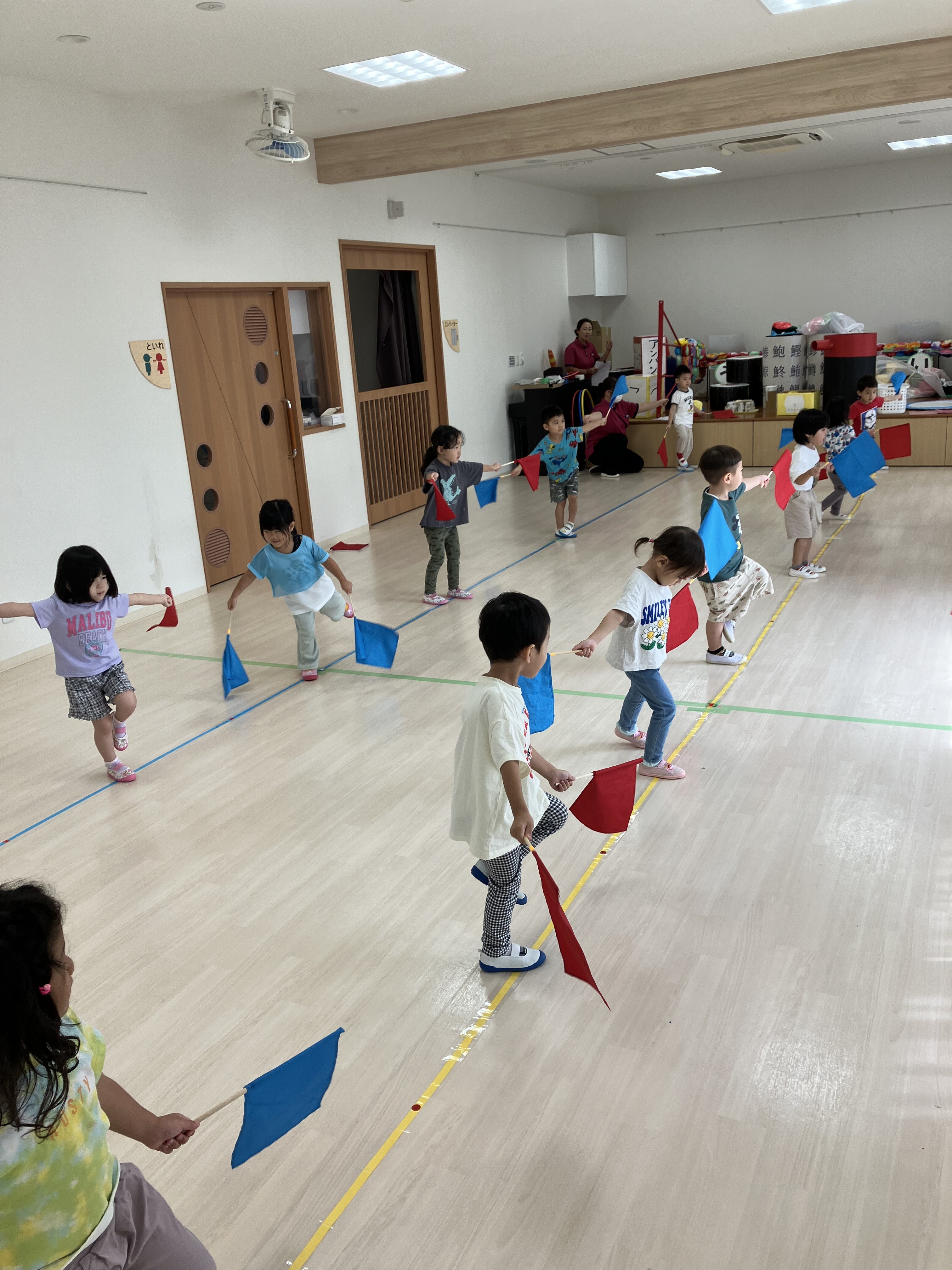 3歳ひなた組　運動会に向けて