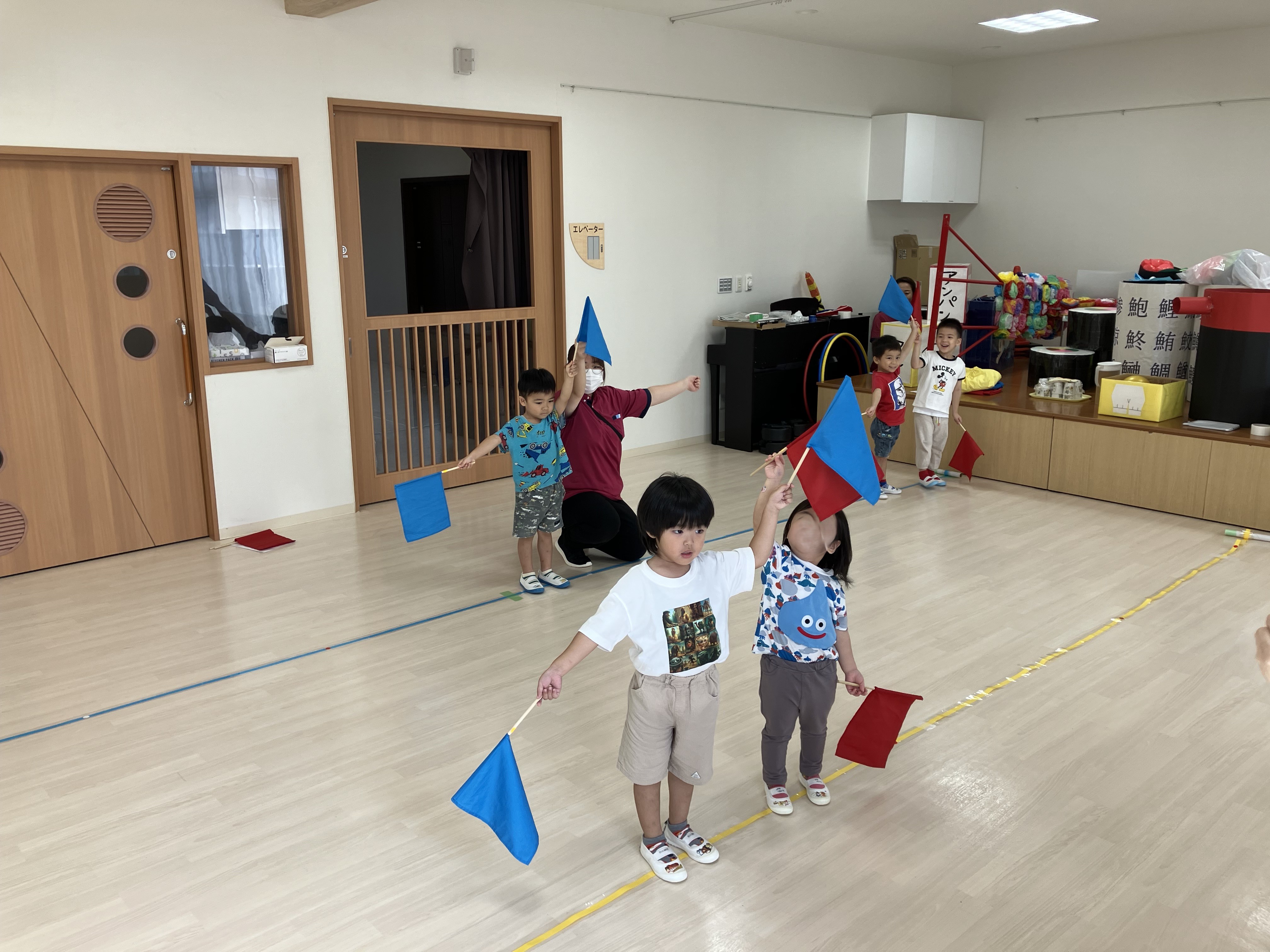 3歳ひなた組　運動会に向けて