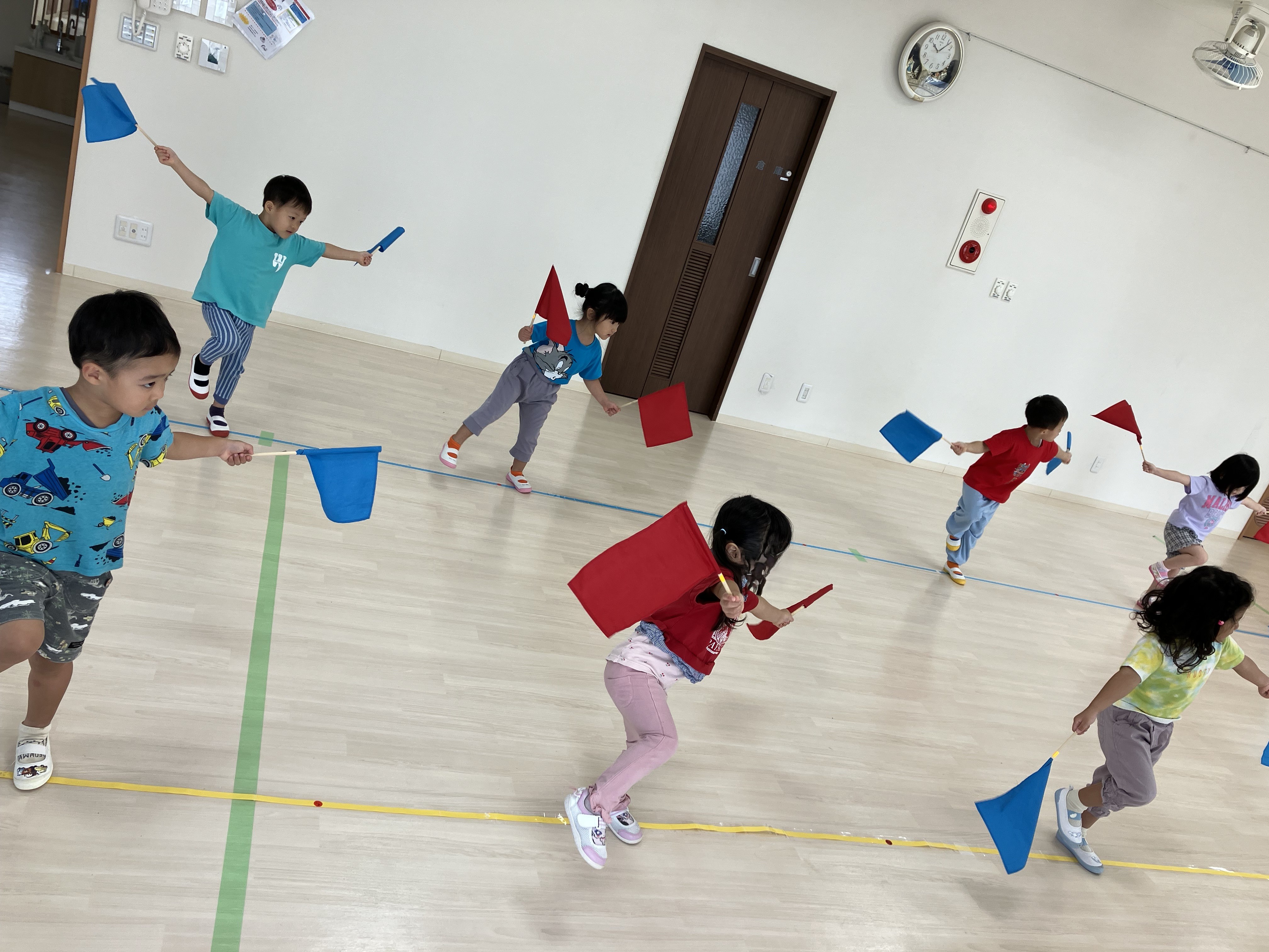 3歳ひなた組　運動会に向けて