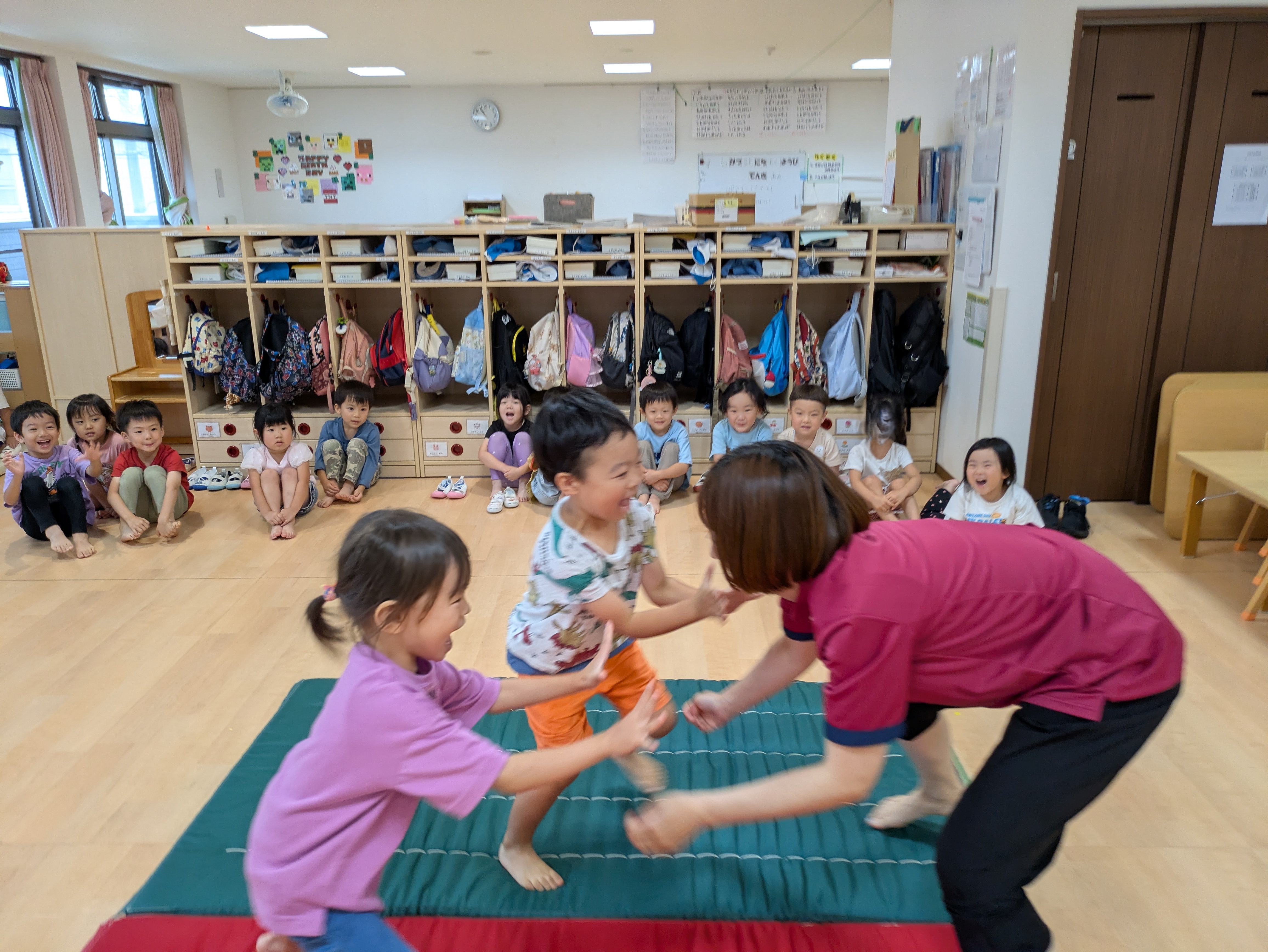 つむぎ組お相撲大会♪