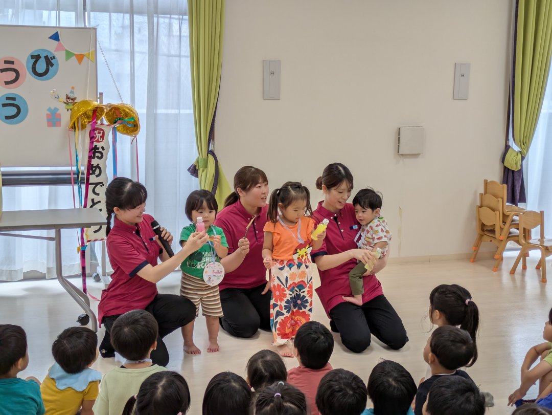 8月の誕生日会