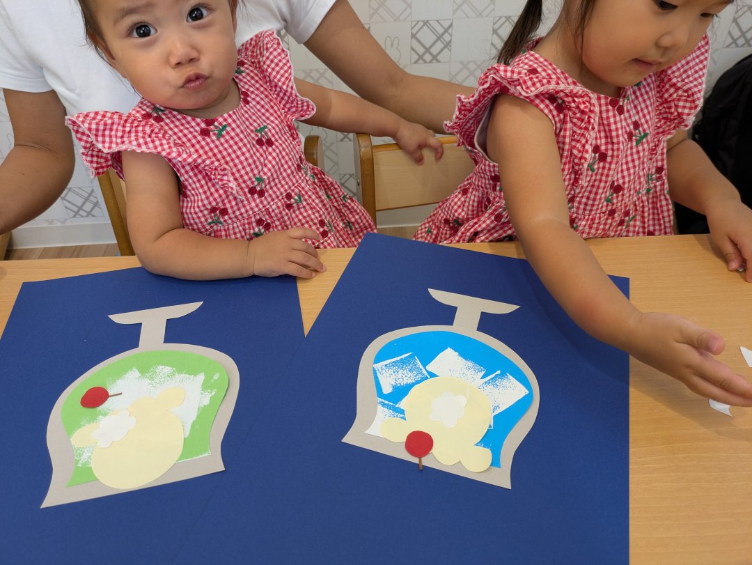 子育てひろば　8月の製作