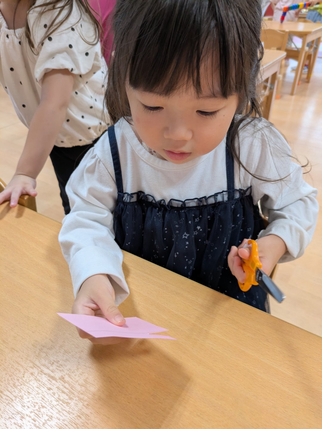 はさみにチャレンジ✂(ひなた組)