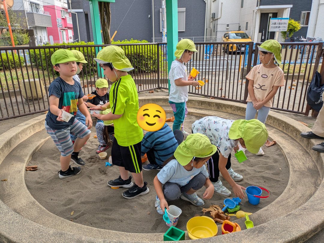 5歳児　だいち組の戸外活動☆