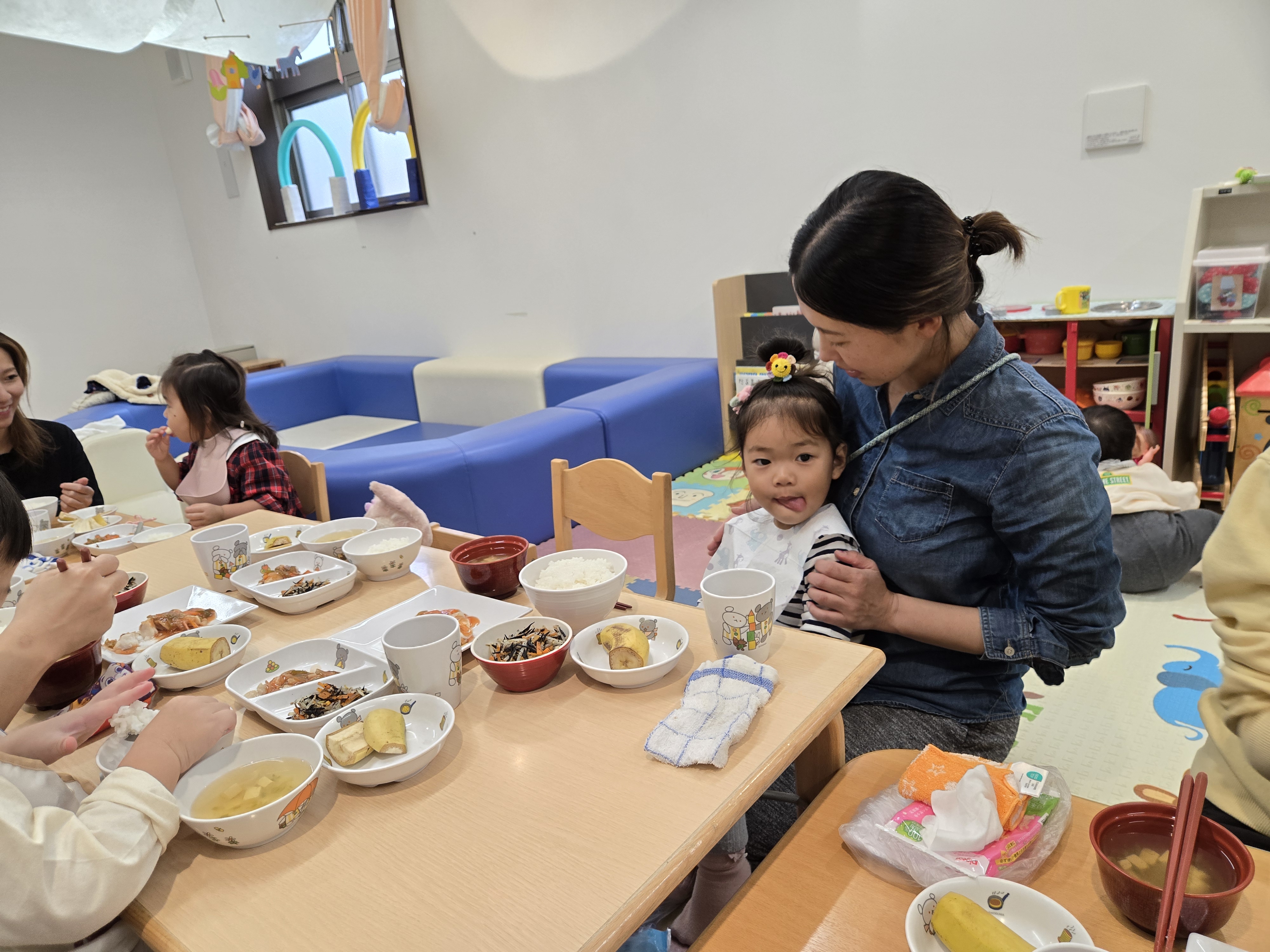 子育て広場　つどい　「給食試食会」