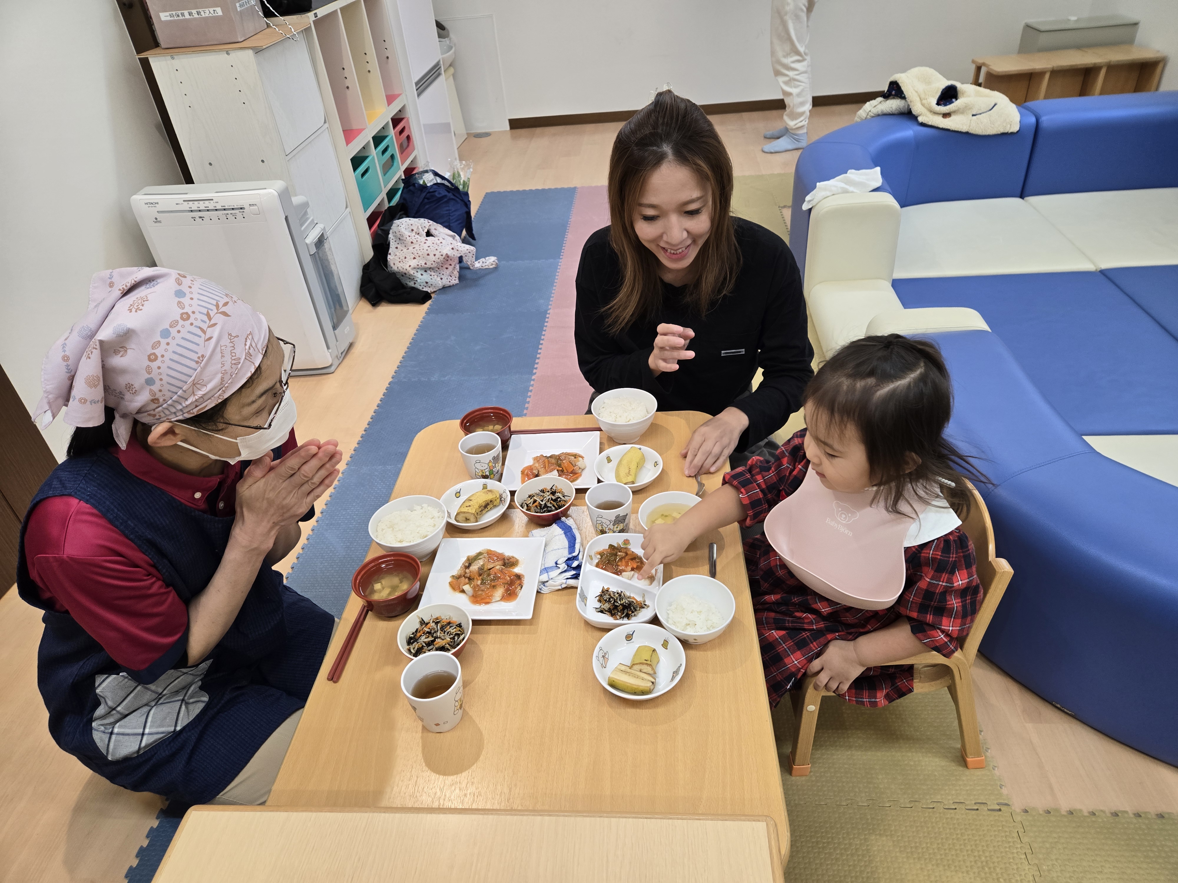 子育て広場　つどい　「給食試食会」