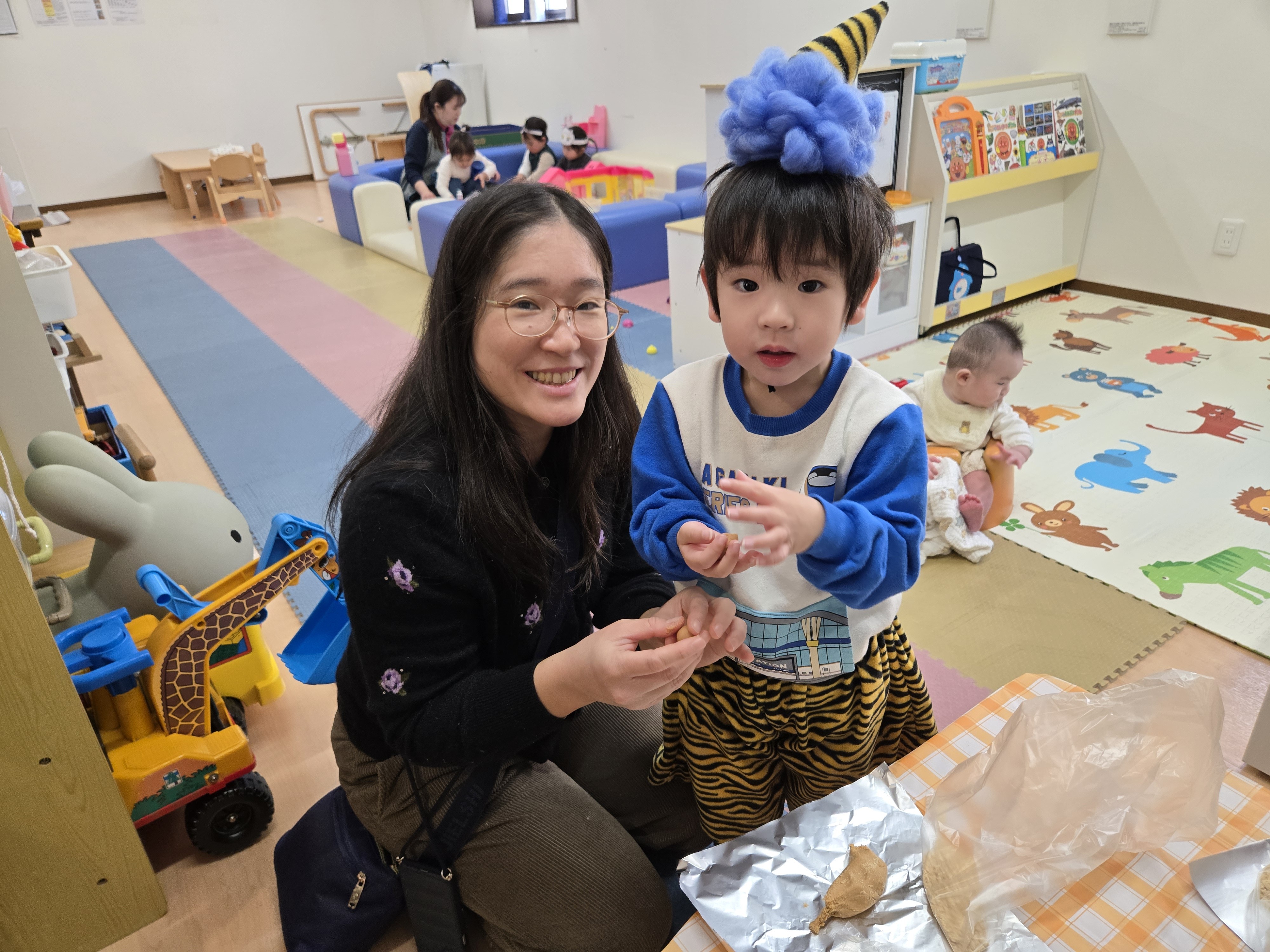 子育て広場 つどい 「節分会」